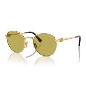 Miu Miu Sunglasses MU55ZS 5AK07O Gold/Olive Green